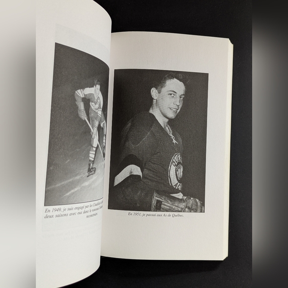 Jean Beliveau French Language Used Book Paperback NHL Hockey Sports - Picture 10 of 14